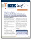 Infobrief Volume 15, Number 3 Highly Effective Teacher Defin